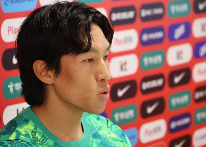 Thủ môn Kim Seung-gyu họp báo trước World Cup 2026