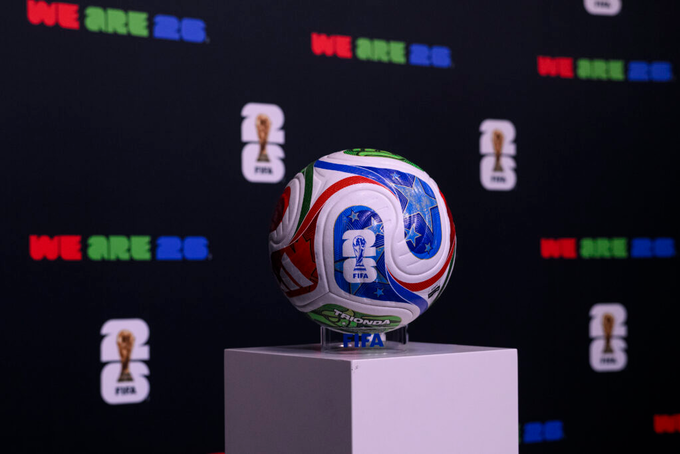 Quả bóng Trionda tích hợp cảm biến World Cup
