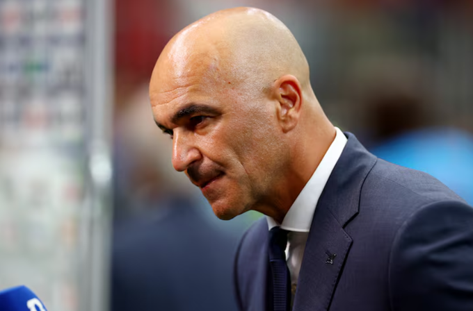 HLV Roberto Martinez ở trận Bồ Đào Nha hòa CHDC Congo