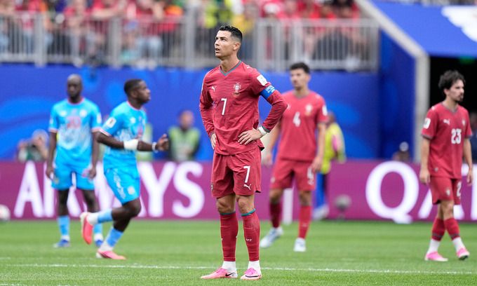 Ronaldo im tiếng trong trận Bồ Đào Nha hòa Congo World Cup 2026