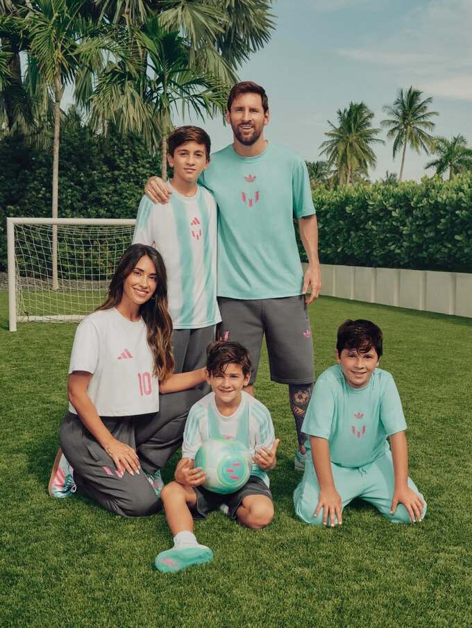 Gia đình hạnh phúc của vợ chồng Messi