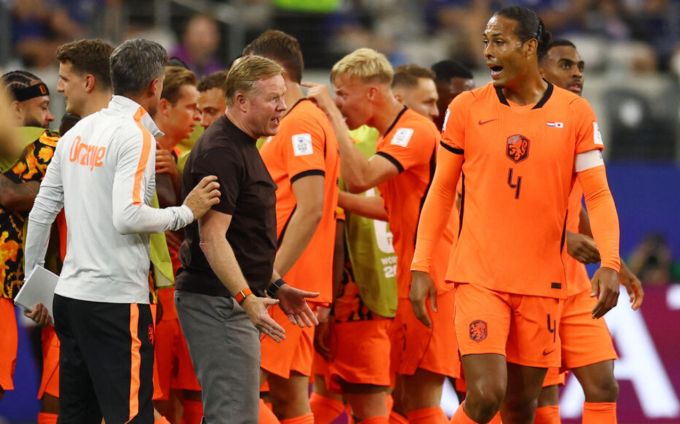 Van Dijk chỉ trích quãng nghỉ uống nước World Cup 2026 cùng HLV Koeman