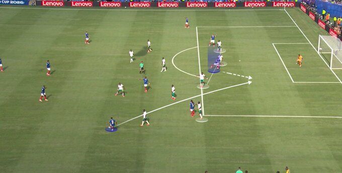 Pha kiến tạo Olise giúp Mbappe mở tỷ số