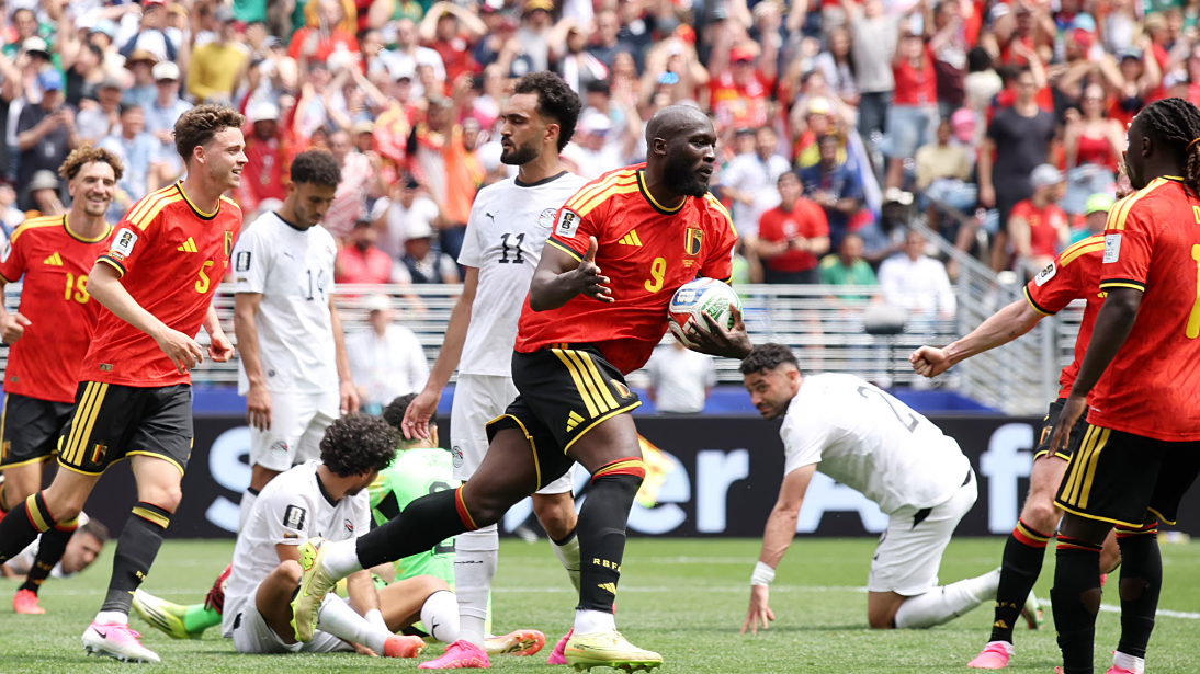 Lukaku góp công giúp Bỉ hòa Ai Cập ở World Cup 2026