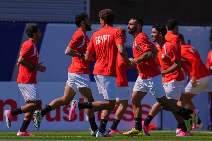 Mohamed Salah tập luyện cùng đồng đội, hy vọng cho chiến thắng đầu tiên của Ai Cập tại World Cup 2026