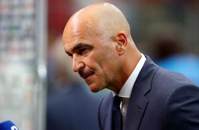 HLV Roberto Martinez trong trận Bồ Đào Nha hòa CHDC Congo tại World Cup 2026