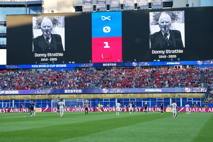 CĐV Scotland Donny Strathie được tưởng nhớ trong trận gặp Morocco tại World Cup 2026