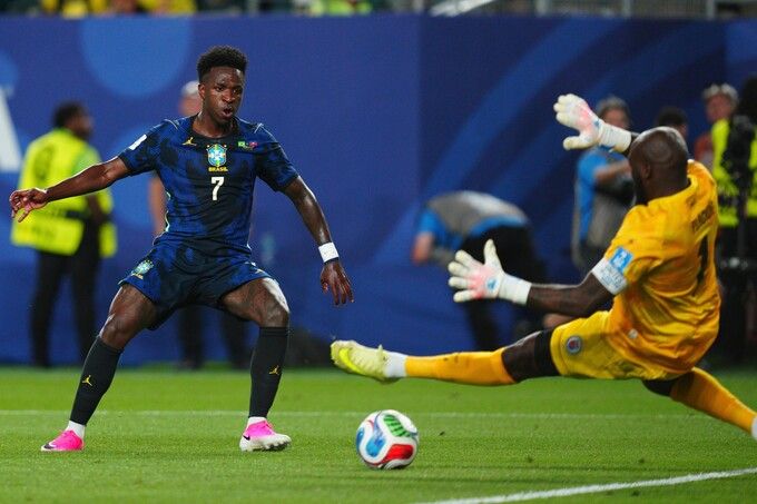 Vinicius Junior ghi bàn cho Brazil tại World Cup 2026