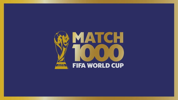 Biểu tượng trận thứ 1000 World Cup