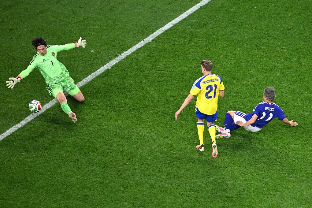 Daizen Maeda ghi bàn mở tỷ số trước Thụy Điển - Nhật Bản gặp Brazil tại World Cup 2026