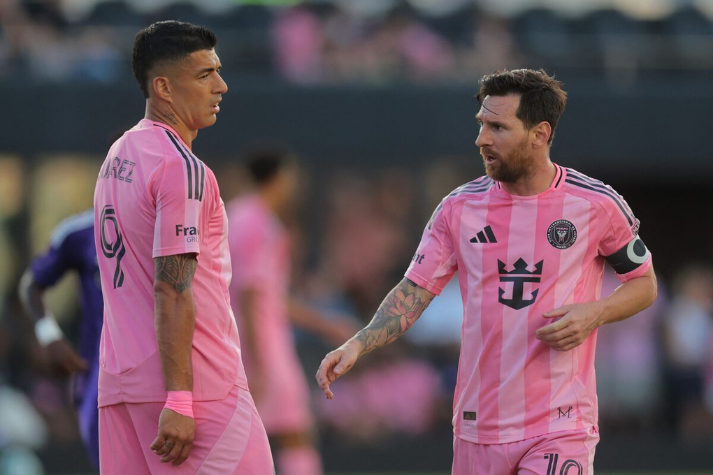 Suarez và Messi trong màu áo Inter Miami - bộ não nhanh hơn đôi chân