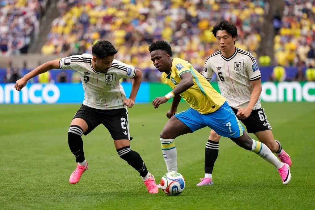 Brazil thắng Nhật Bản tại World Cup 2026 - Sugawara kèm Vinicius