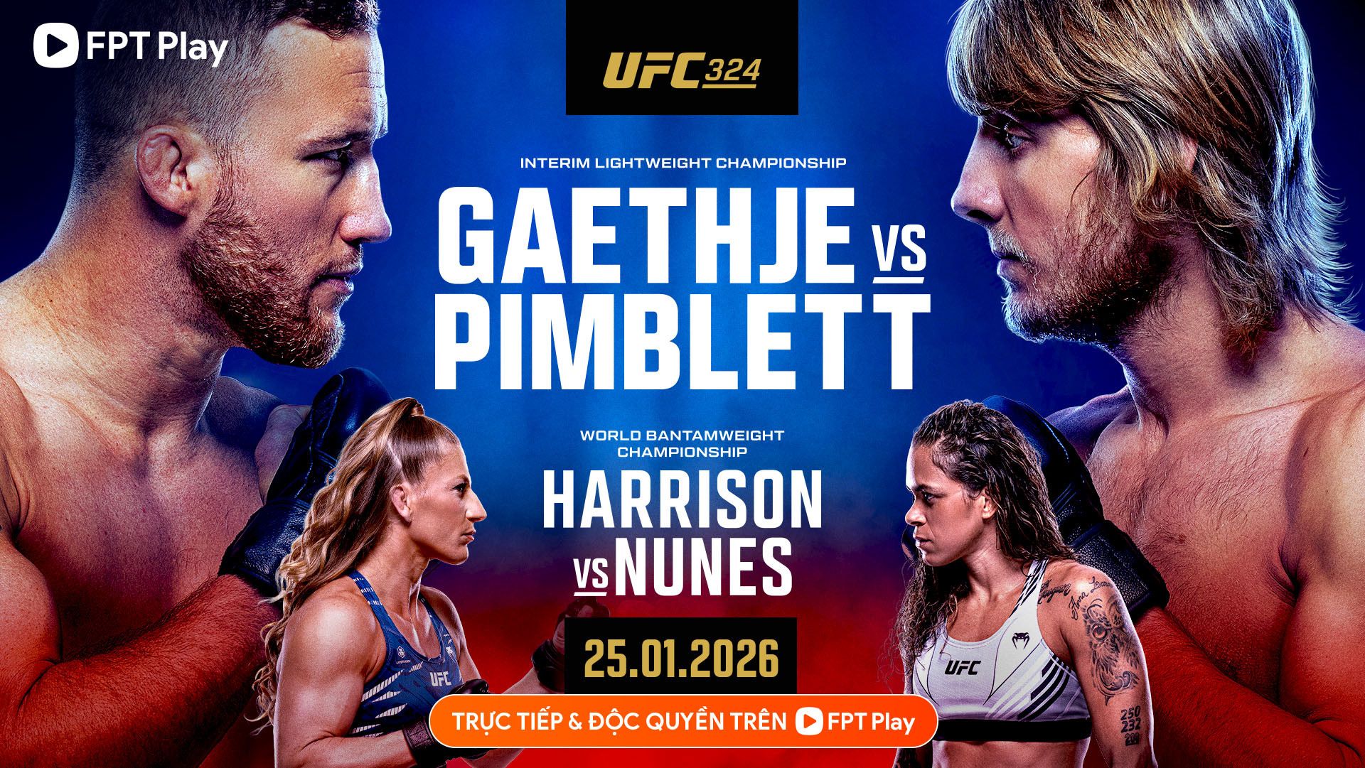 UFC tại Việt Nam trên FPT Play