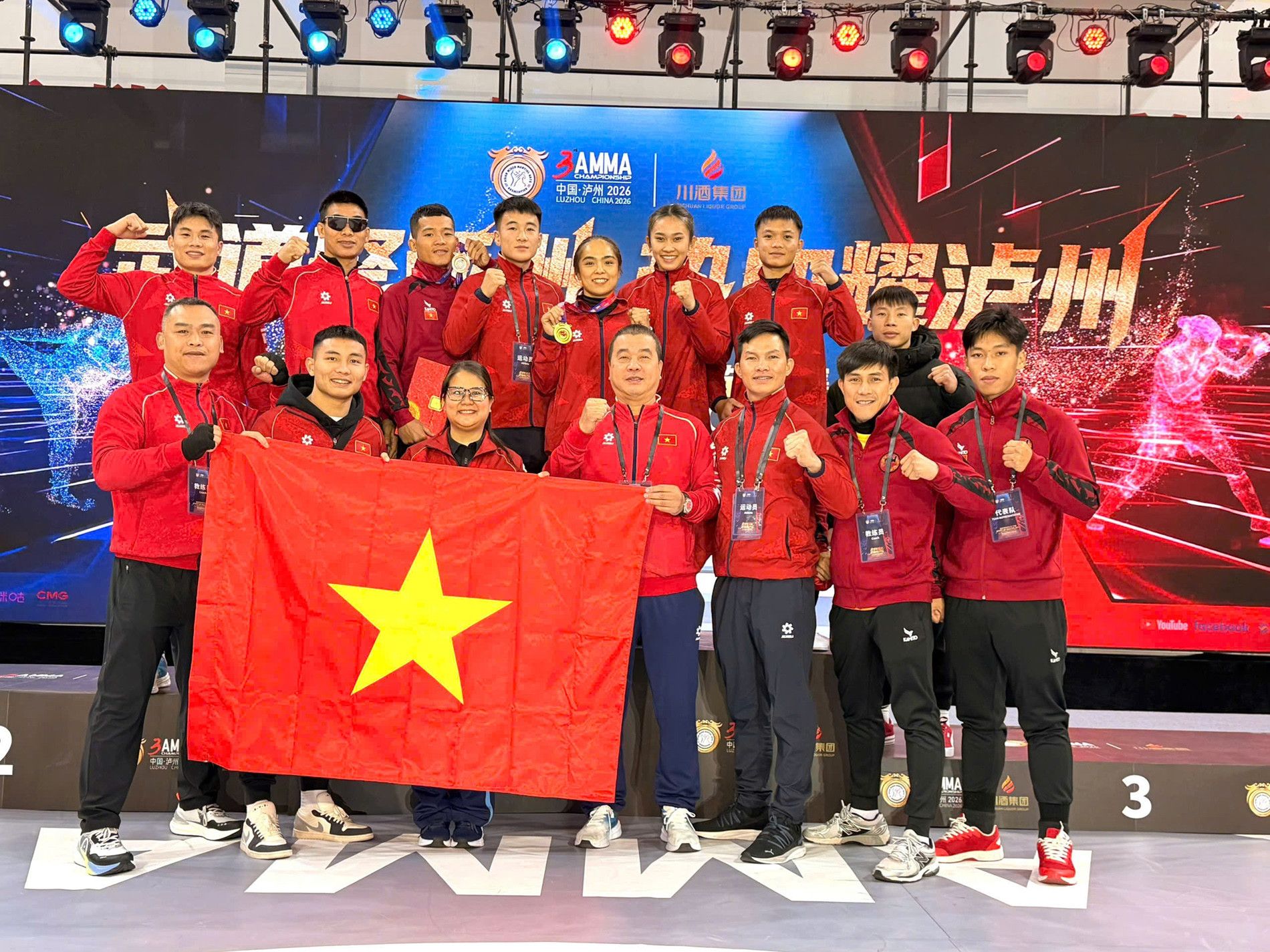 Tuyển MMA Việt Nam tại giải châu Á 2026
