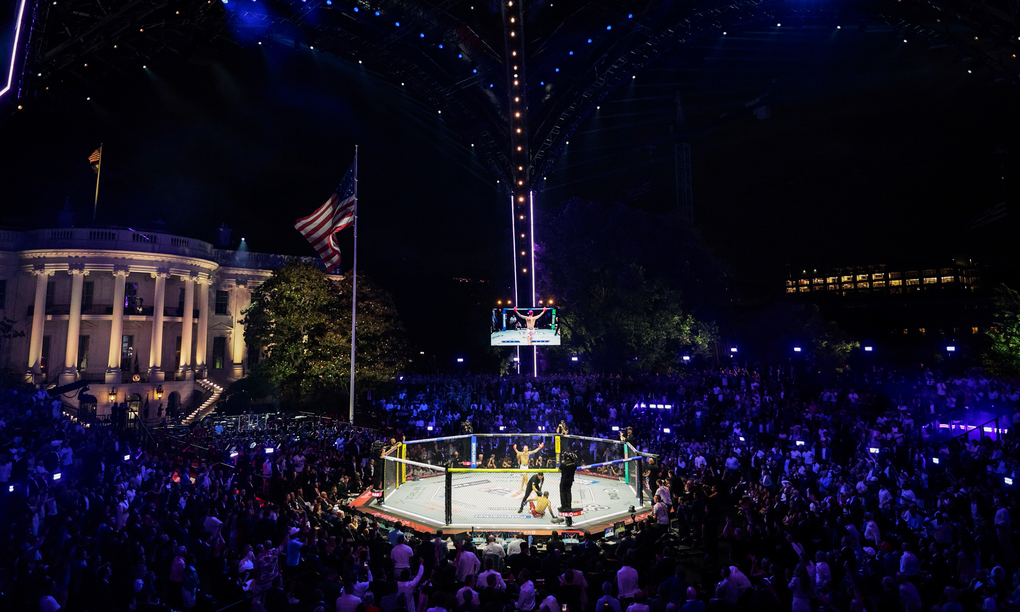 Sự kiện UFC Freedom 250 tại Nhà Trắng - Ảnh AP
