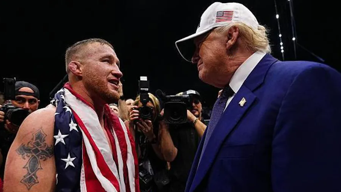 Justin Gaethje gây sốc hạ Ilia Topuria, lần đầu vô địch UFC hạng nhẹ tại Nhà Trắng