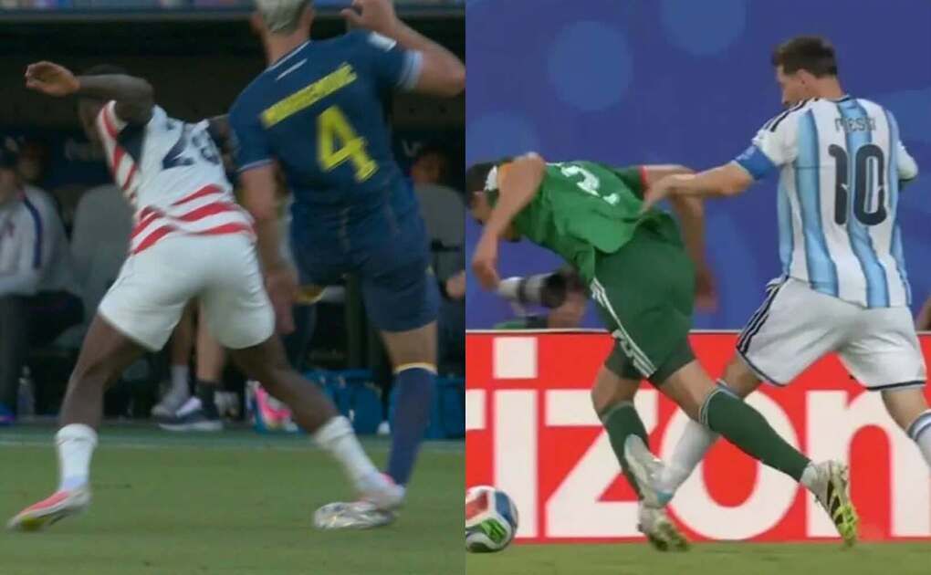 So sánh tình huống phạm lỗi của Balogun và Messi gây tranh cãi World Cup