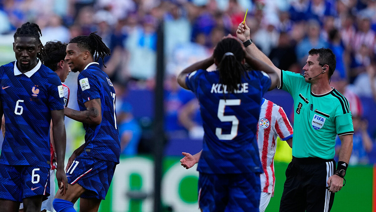 Trọng tài châu Á bị chấm điểm 1 ở trận Pháp vs Paraguay tại World Cup 2026
