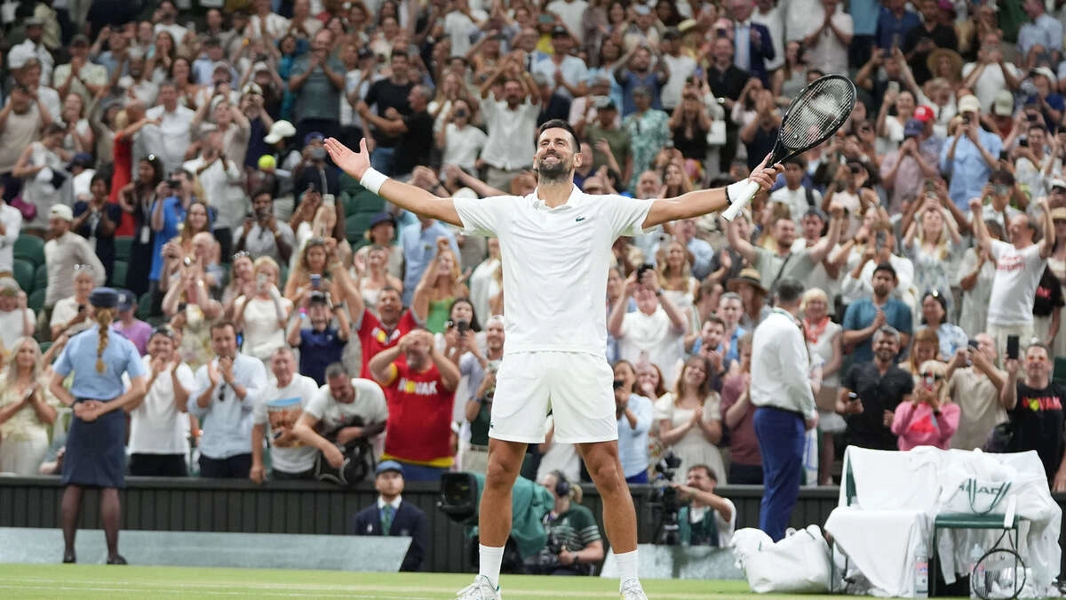 Djokovic thắng trận tứ kết dài nhất lịch sử Wimbledon