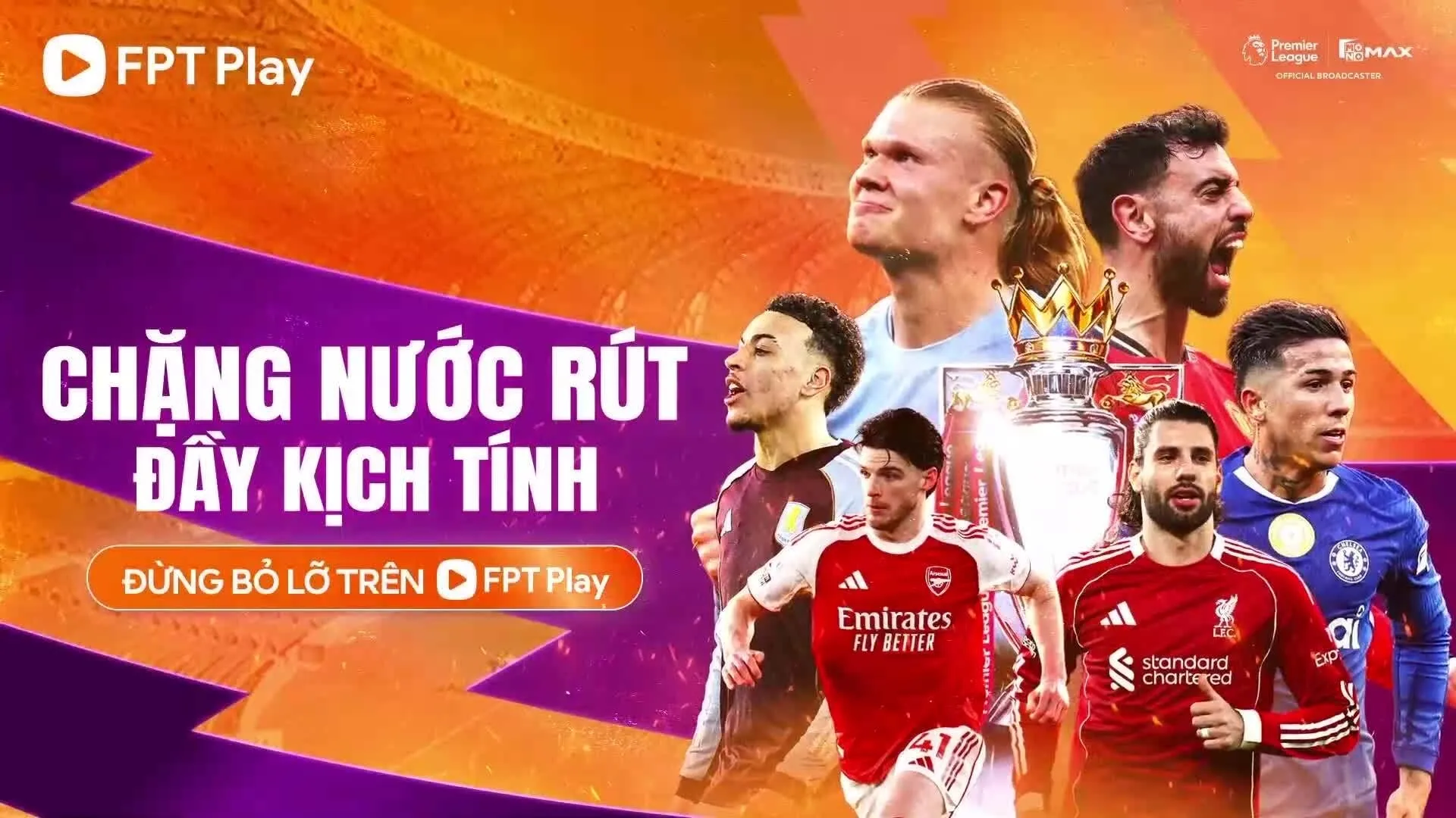 Xem video bóng đá Ngoại hạng Anh trên FPT Play