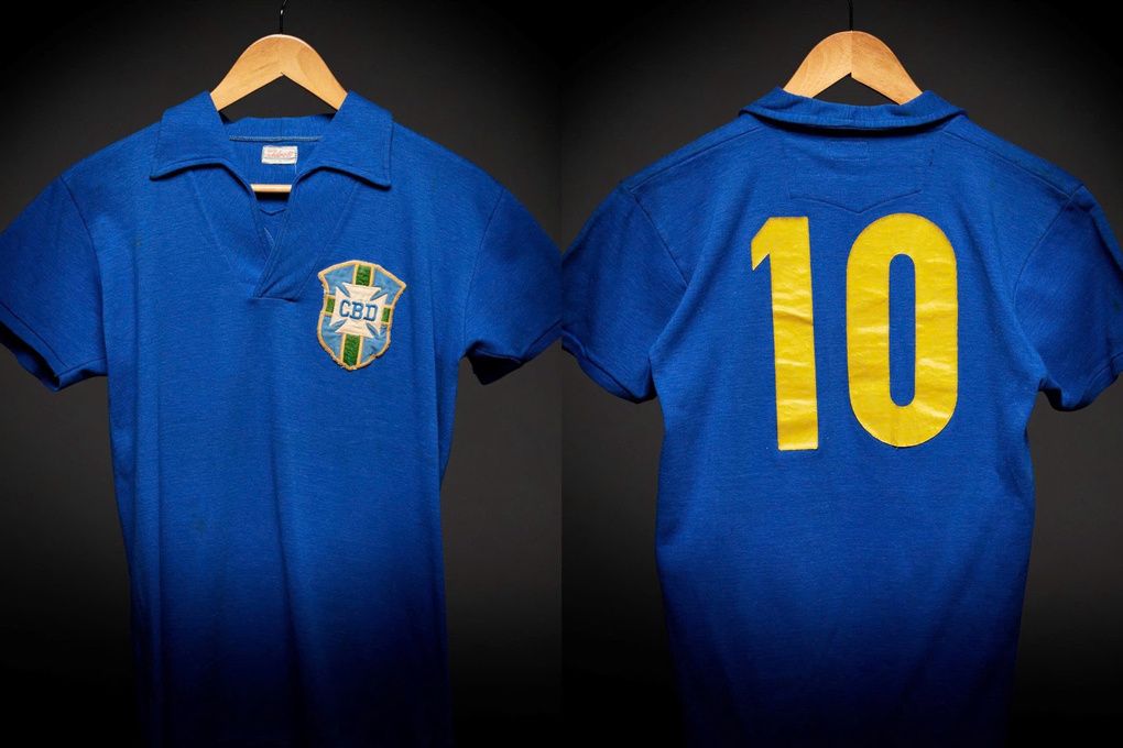Áo thi đấu World Cup 1958 của Pele