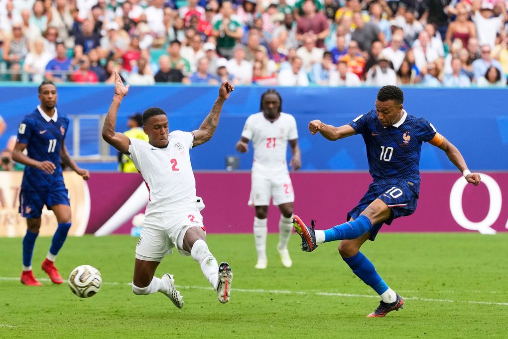 Mbappe ghi bàn thứ ba cho Pháp trước Anh tại World Cup 2026